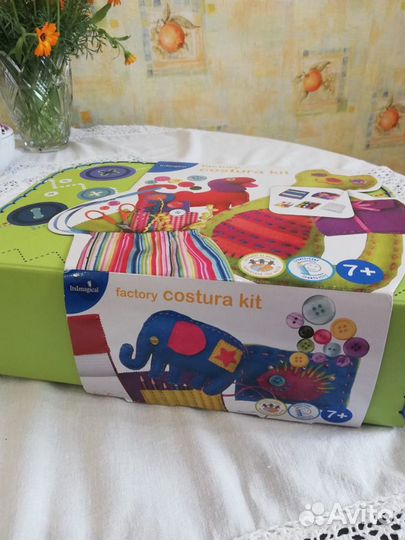 Игрушка, детский Набор для творчества (шитьё)