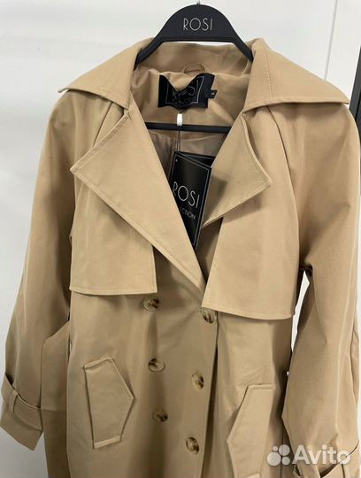 Тренч бежевый rosi 44 размер