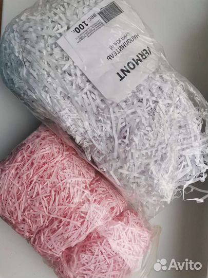 Бумажный наполнитель для подарков