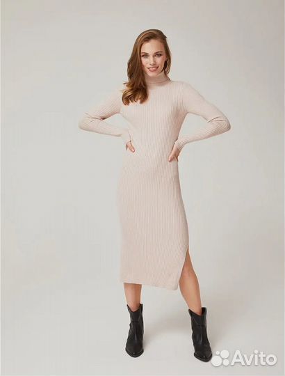 Платье вязаное Sela как новое