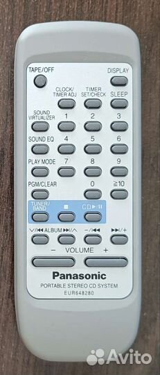 Пульты Panasonic и Sony