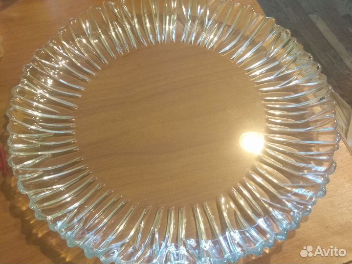 Блюдо стекло