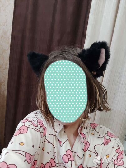 Кошачьи ушки черные