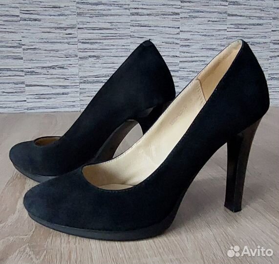 Туфли женские, чёрные