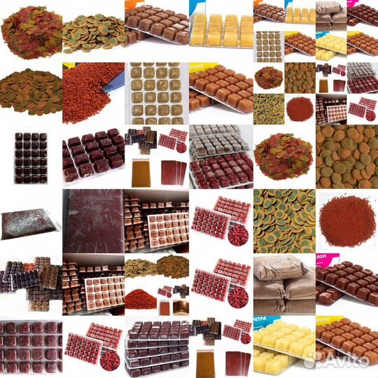 Замороженные И сухие корма