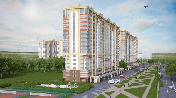 Квартира-студия, 29 м², 17/17 эт.