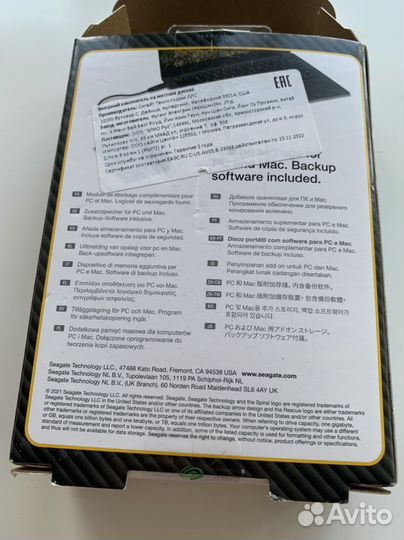 4 тб Внешний жесткий диск Seagate (stkm4000400)