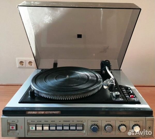 Виниловый проигрыватель вега 109
