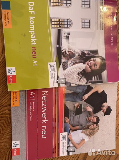 2 учебника по немецкому языку А1