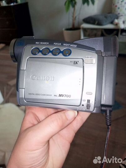 Пленочная видеокамера canon