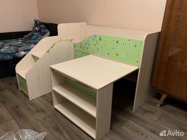 Детская кровать чердак