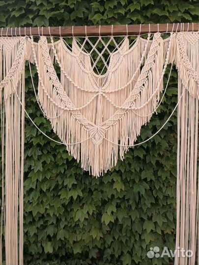 Арка макраме