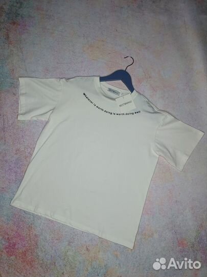 Футболка женская оверсайз 42-46