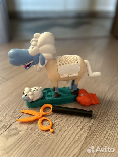 Play doh овечка
