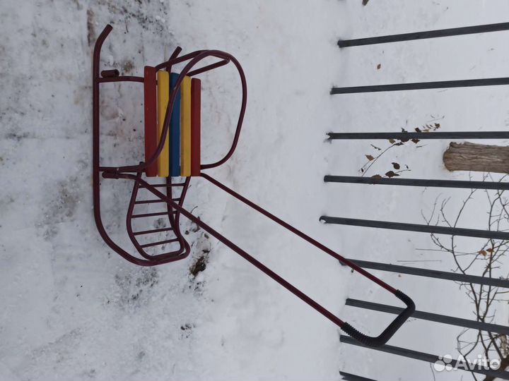 Детские санки б/у как новые