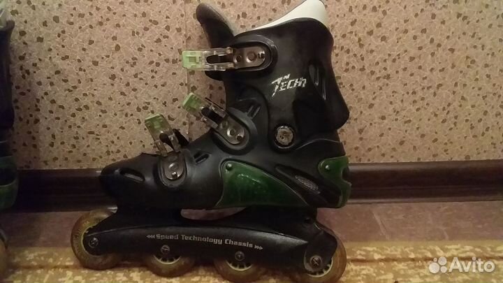 Роликовые коньки раздвижные 38 40