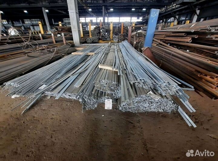 Полоса металлическая 100х4, 6 м Ст3