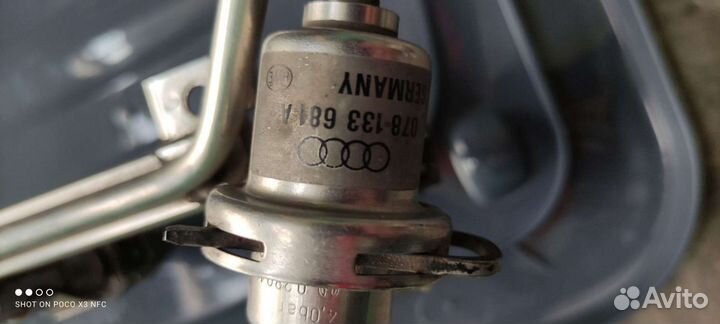 Топливная рейка Audi a 6 c 5