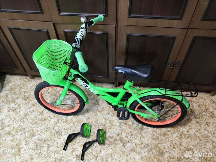 Детский велосипед, колеса 16 дюймов