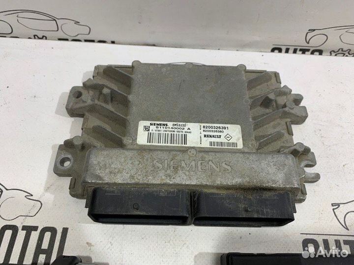 Блок управления двигателем комплект Renault Symbol