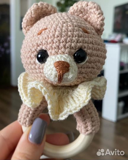 Мишка ручной работы