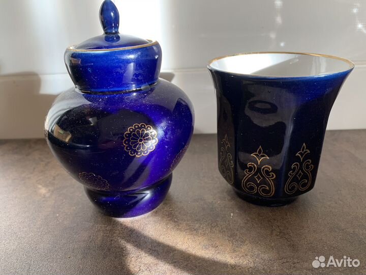 Винтаж СССР, кобальт