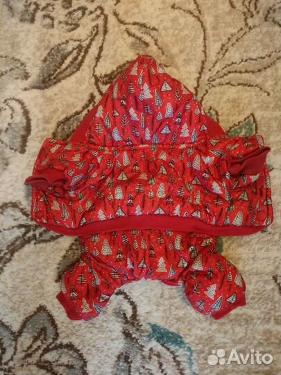 Комбинезон зимний для чихуахуа