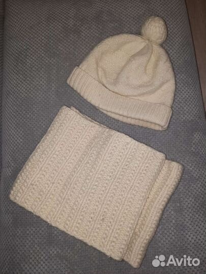 Зимняя шапка и снуд