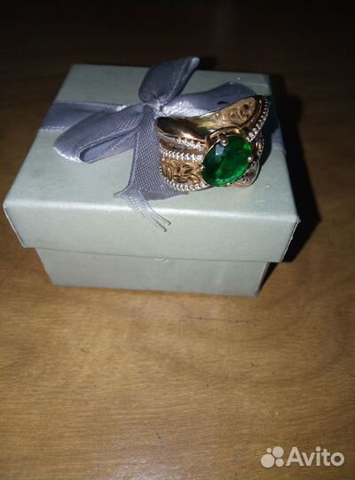 Серебряное кольца, серьги