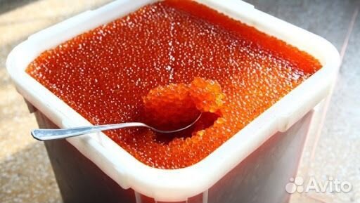 Красная икра горбуши