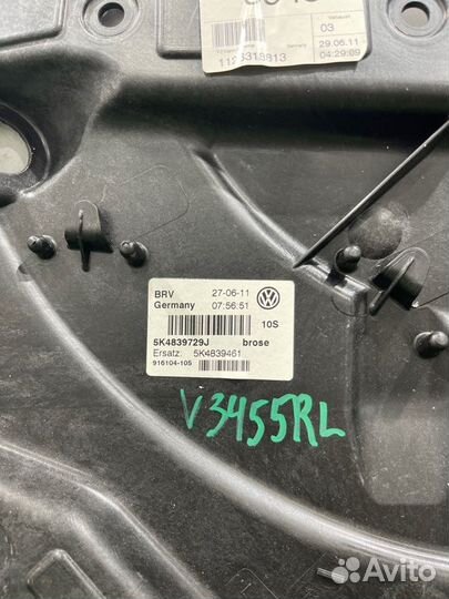 Стеклоподъемник задний левый Volkswagen Golf MK6