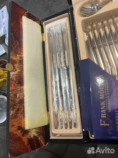 Набор столовых приборов Frank Moller новый кейс