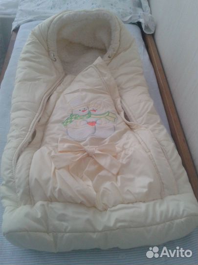 Зимний конверт в коляску от 0 до 6 мес