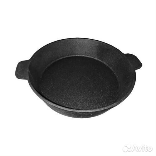 Сковорода Сибирячка со шлифованным дном, без крышк
