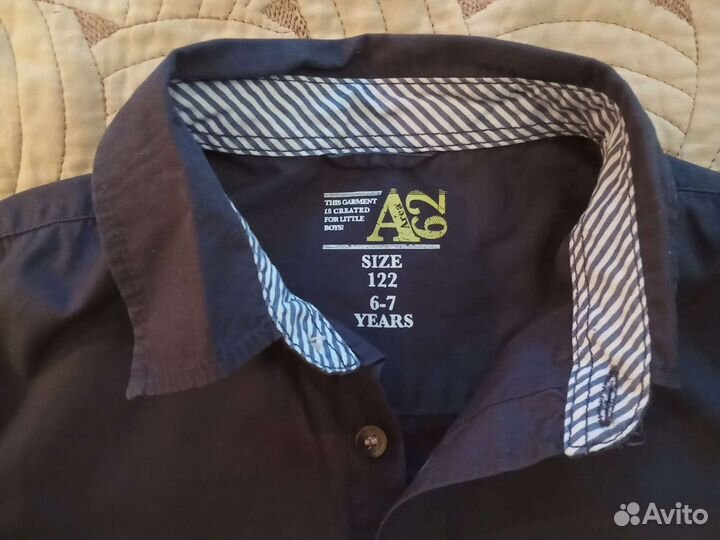 Рубашка для мальчика 122