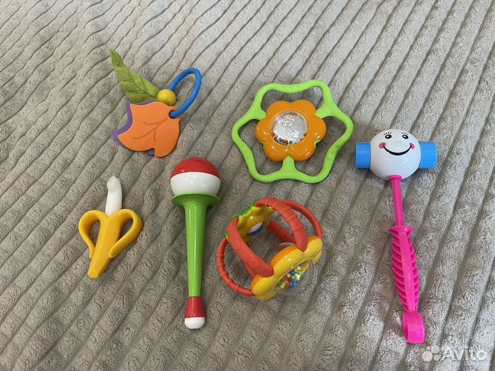 Погремушки прорезыватели