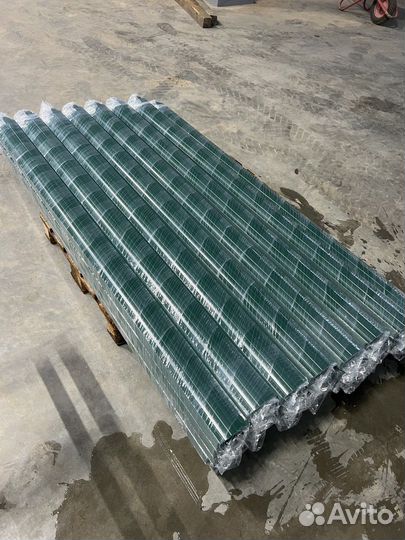 Забор из евроштакетника 1.5