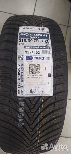 Kumho Solus 4S HA32 215/50 R17 95W