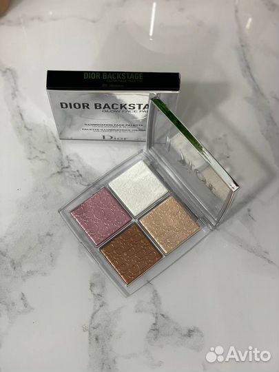 Dior backstage палетка хайлайтер