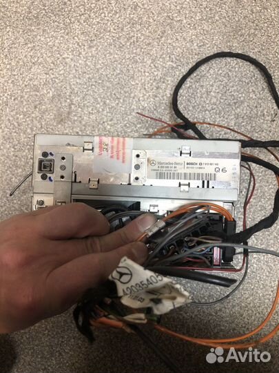 Магнитола mercedes w203