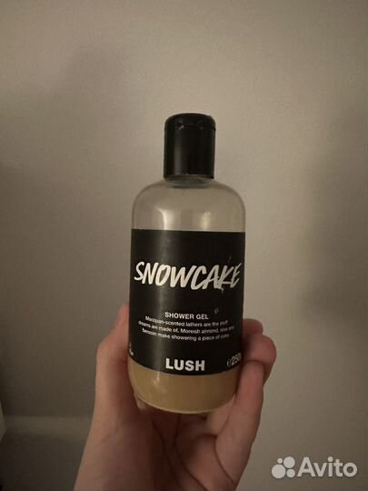 Гель для душа Lush snow cake