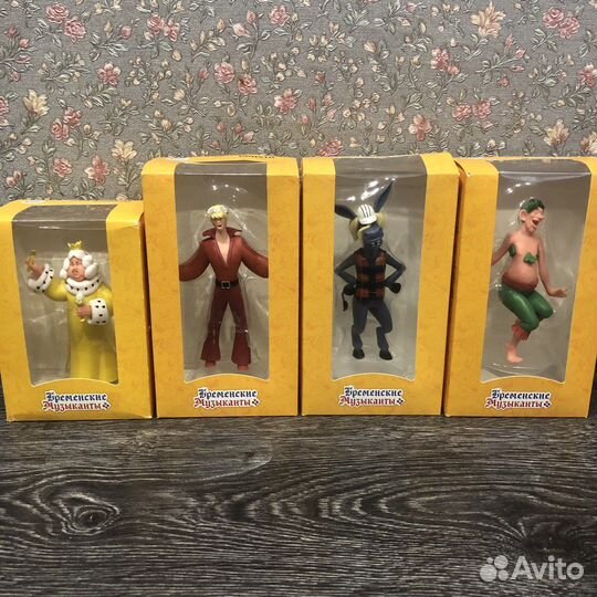Бременские музыканты фигурки