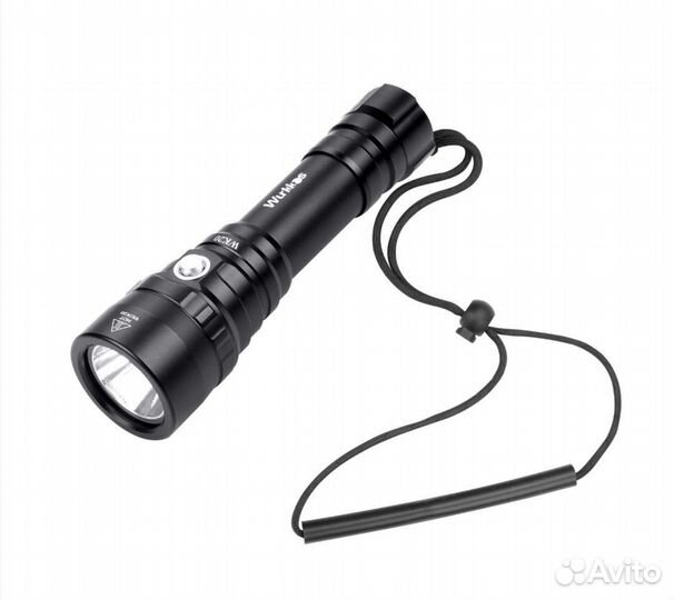 Фонарь дайвинга Wurkkos WK20 1000lm жёлтый свет