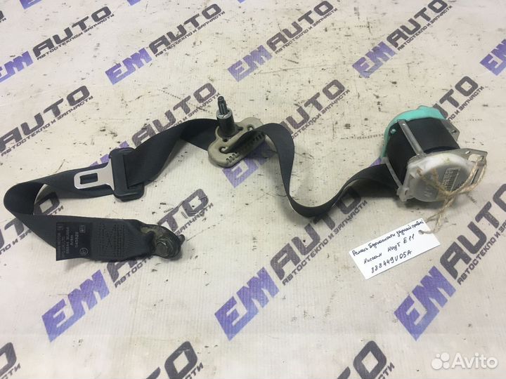 Ремень безопасности задний правый Ниссан Ноут Е11