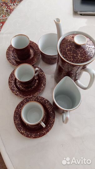 Кофейный сервиз коньячный графин