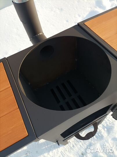 Печь под казан