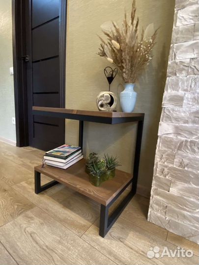 Тумба прикроватная в стиле лофт