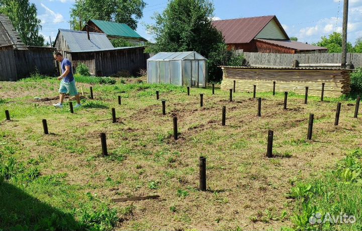 Фундамент винтовые сваи