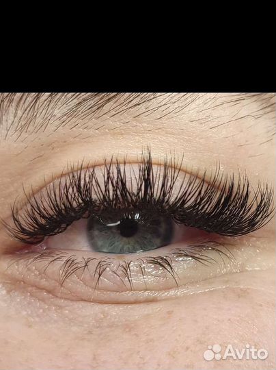 Наращивание ресниц на дому