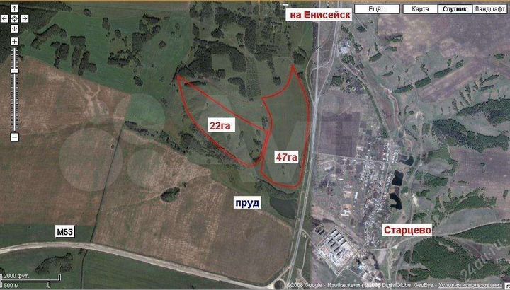 Участок 69 га (СНТ, ДНП)